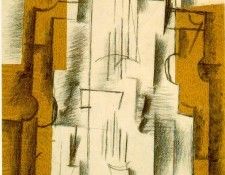 Braque Still life with a violin, 1912, Yale University Art G. , 
