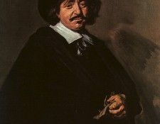 Hals Portrait of a Man, oil on canvas, Art History Museum, V. , 