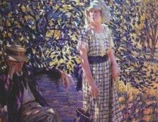 ritman in a garden 1917. Ritman