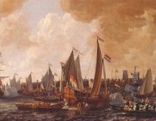 verschuier the arrival of charles ii of england in rotterdam, 24 may 1660. Verschuur, Wouterus