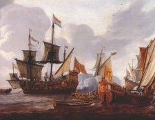 Verschuier Abraham Crijnssens Departure For The West Indies In 1666. Verschuur, Wouterus