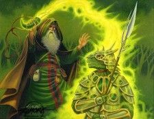 green wizard. Elmore, 