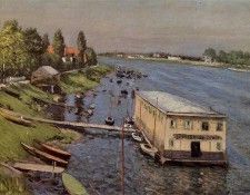 Caillebotte Gustave Boathouse in Argenteuil. , 
