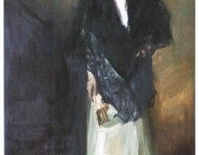 ls Sorolla 1910 Maria con mantilla.  Sorolla