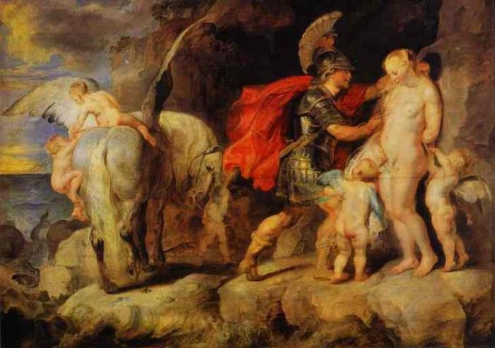 Peter Paul Rubens - Perseus Liberating Andromeda. ,  