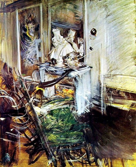 Room of the Painter. Boldini, 
