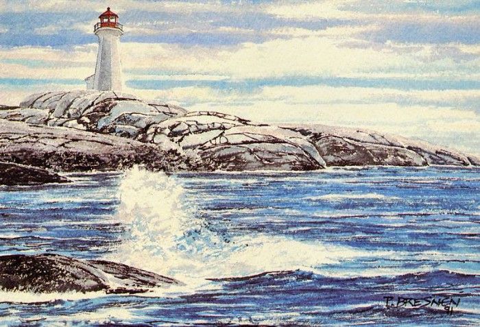 Peter Bresnen - Peggys Cove Lighthouse, De. Bresnen, 