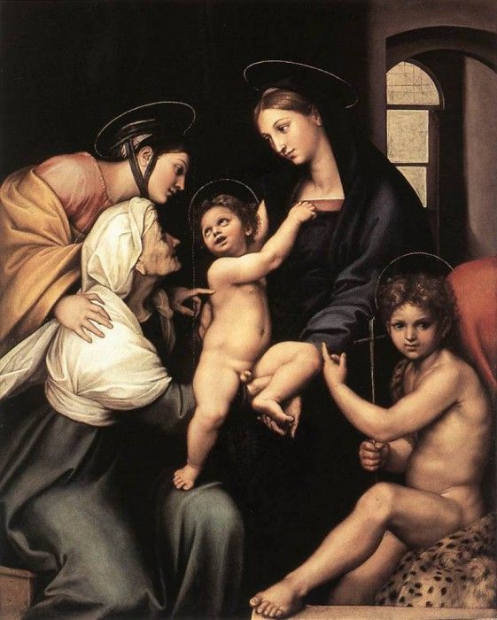 Raphael Madonna dell-Impannata. 
