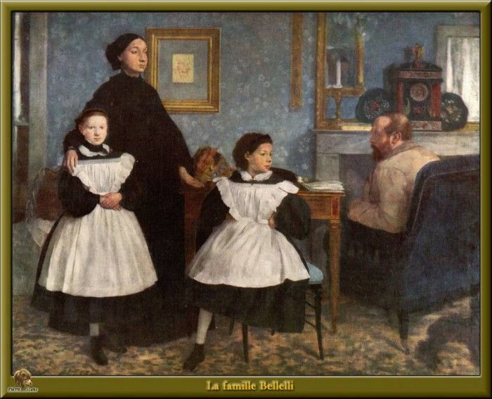 PO Degas 22 La famille Bellelli(1860-1862). , --