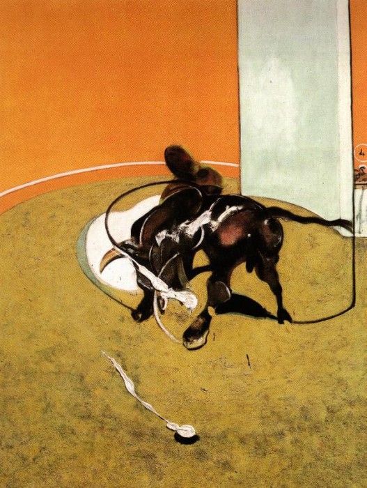 Bacon Study for Bullfight No.1, second version, 1969. , 