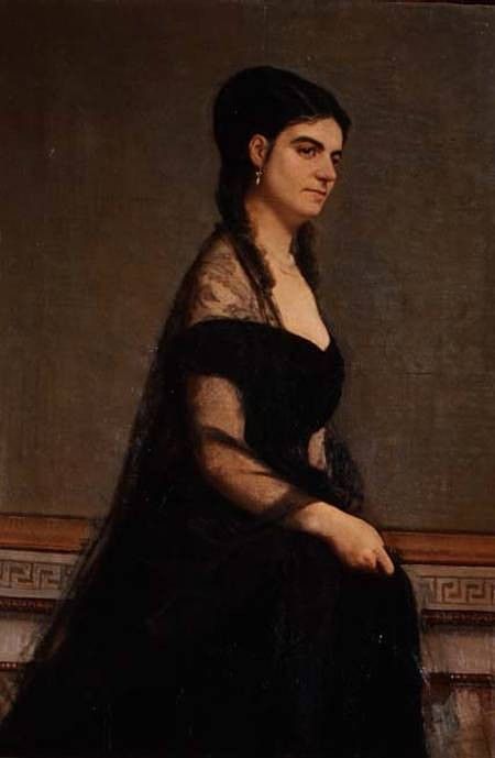 Portrait of the Contessa G Tempestini. Boldini, 