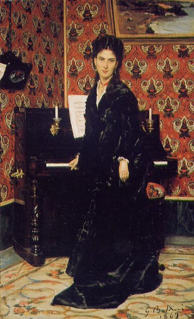 Ritratto Mary Donegan 1869. Boldini, 