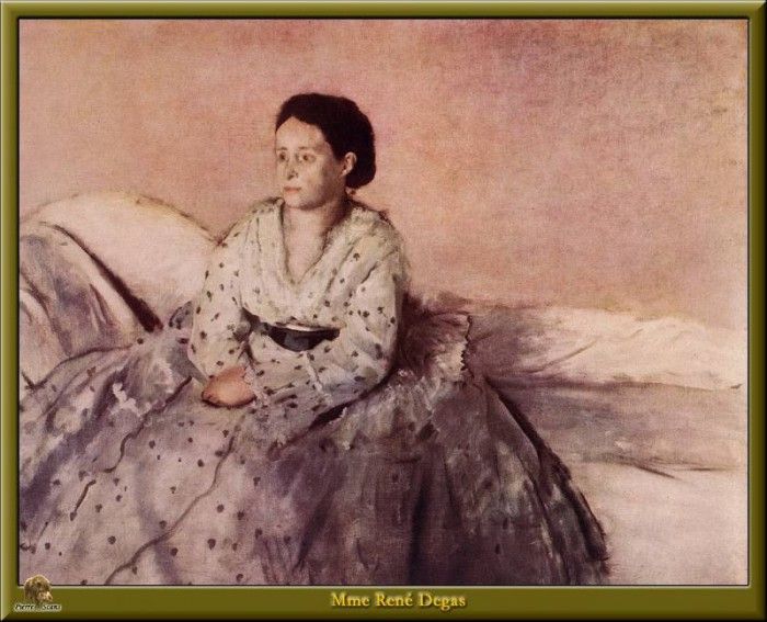 PO Degas 41 Mme Rene Degas(1872). , --