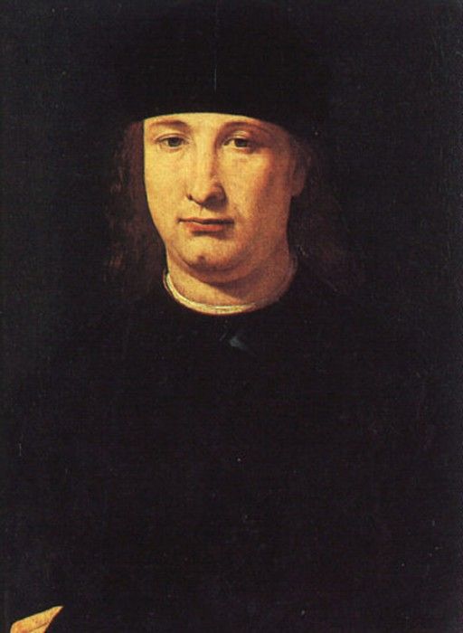 Boltraffio Giovanni Antonio The Poet Casio 1490 1500. Boltraffio,  