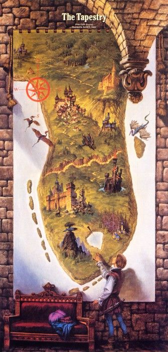 Sweet, Darrell K - Map of Xanth (end. ,  K