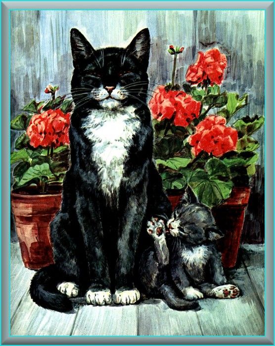 Ds-Cats Art 02 Marge Opitz Buridge. Buridge,  Opitz
