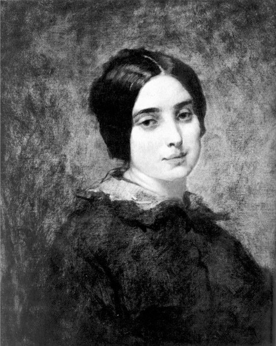 Portrait of Zelie Courbet. Couture, Thomas