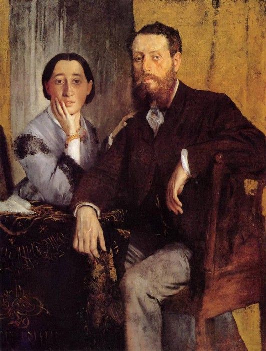 Degas Edgar Edmond and Therese Morbilli. , --
