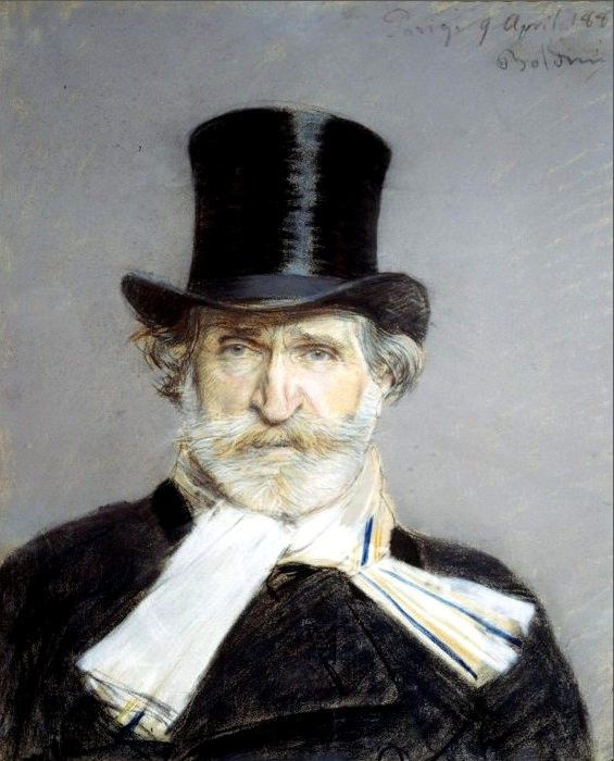 Portrait of Giuseppe Verdi 1886 2. Boldini, 