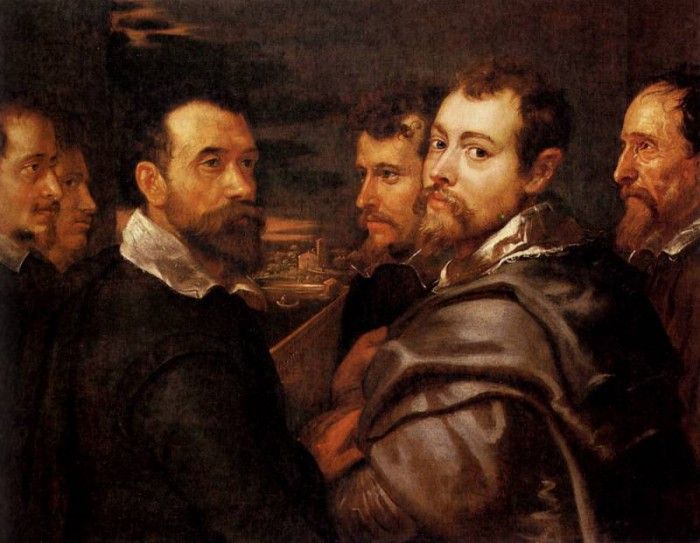 Rubens The Mantuan Circle Of Friends. ,  