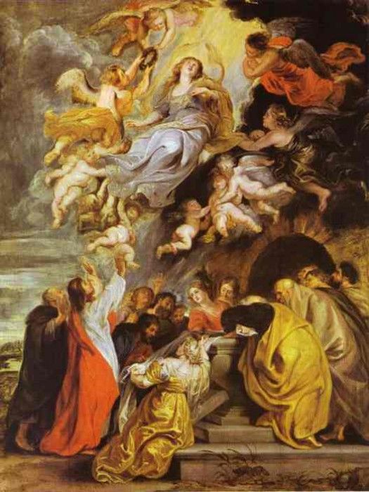 Peter Paul Rubens - The Assumption of the Virgin. ,  