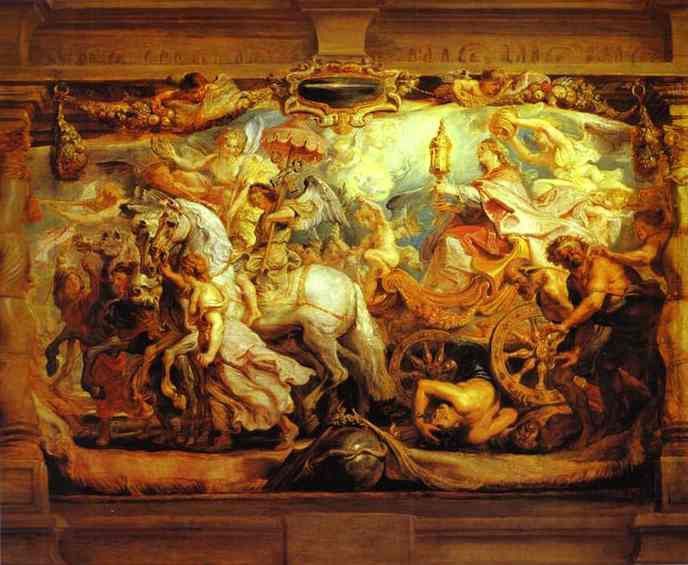 Peter Paul Rubens - The Triumph of the Church. ,  