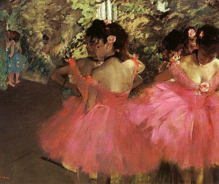 Degas Dancers in Pink, 1880-85, Hill-Stead Museum, Farmingto. , --