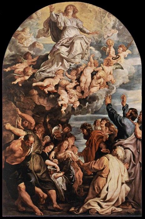 Rubens Assumption of the Virgin. ,  