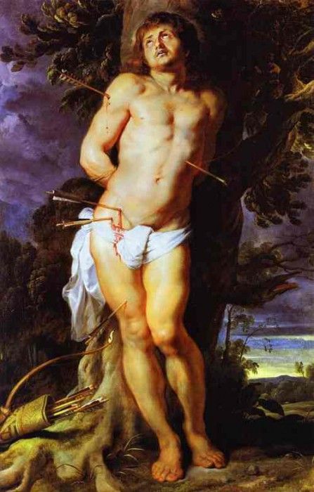Peter Paul Rubens - St. Sebastian. ,  