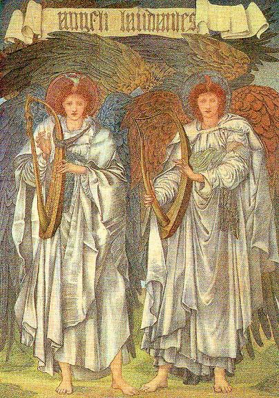 Ang20004 Angeli Laudantes-Sir Edward Burne-Jones-sqs. -   