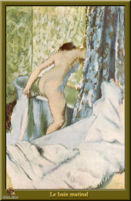 PO Degas 30 Le bain matinal(1890). , --