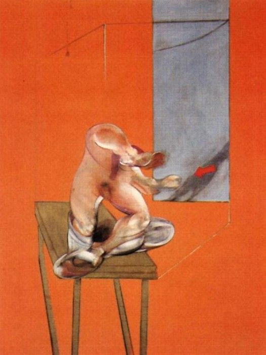 Bacon Study for the Human Body Figures in movement, 1982. , 