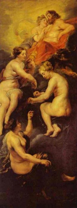 Peter Paul Rubens - The Destiny of Marie de Medici. ,  