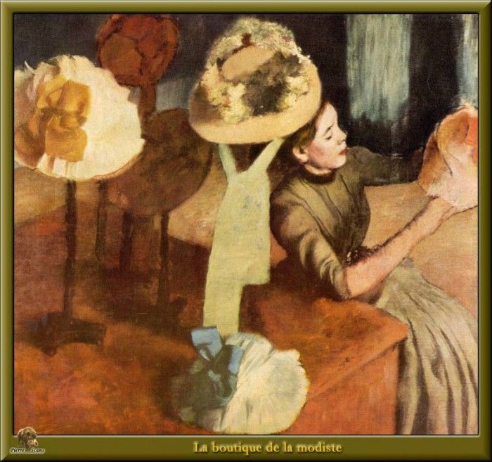 PO Degas 20 La boutique de la modiste(1885). , --