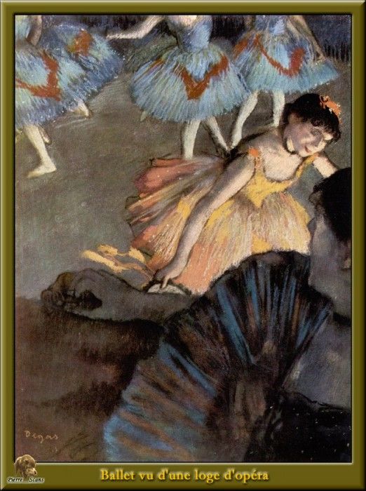 PO Degas 04 Ballet vu dune loge dopera(1885). , --
