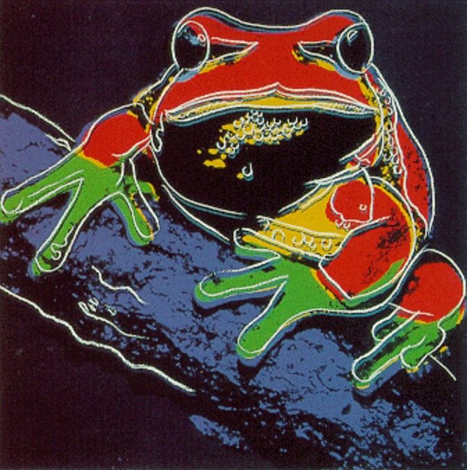 Warhol - Frog. , 