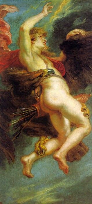 The Abduction of Ganymede. ,  
