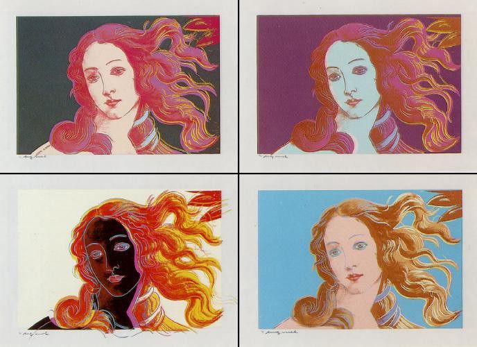 Warhol - Botticelli. , 