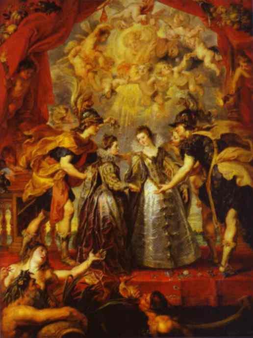 Peter Paul Rubens - The Exchange of Princesses. ,  