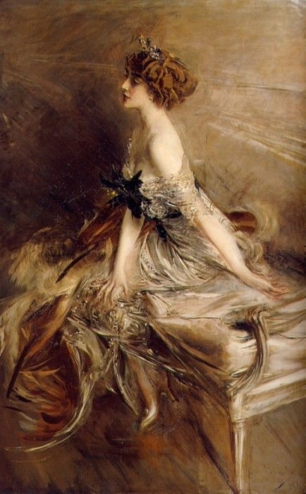 Portrait of Princess Marthe Lucile Bibesco 1911. Boldini, 