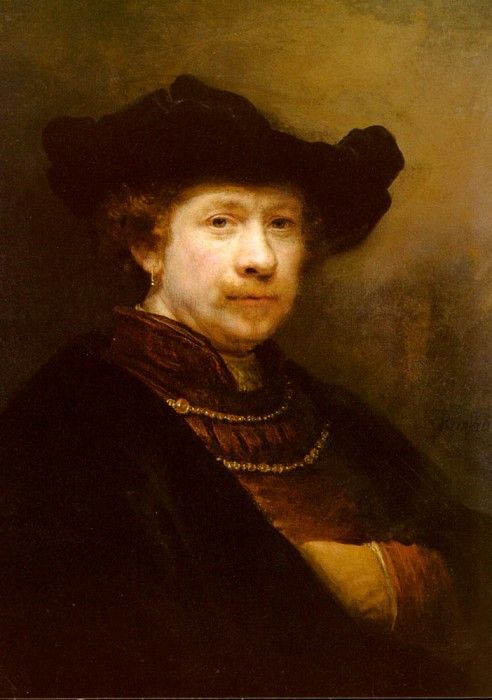 1642 Self-Portrait Of The Artist In A Flat Cap.    
