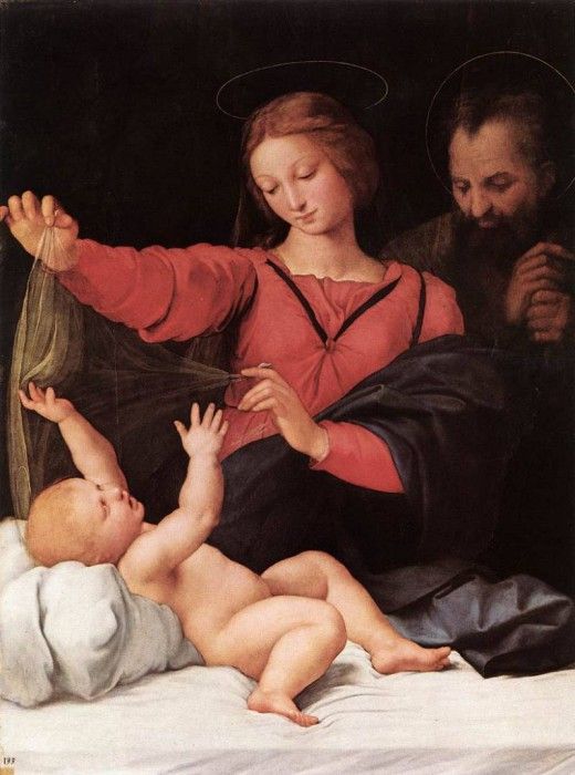 Raphael Madonna of Loreto (Madonna del Velo). 