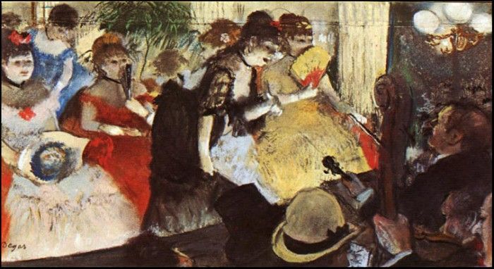 Degas Cabaret, 1876-77. , --