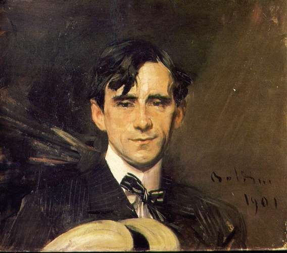 Portrait of Sem Georges Goursat 1901. Boldini, 