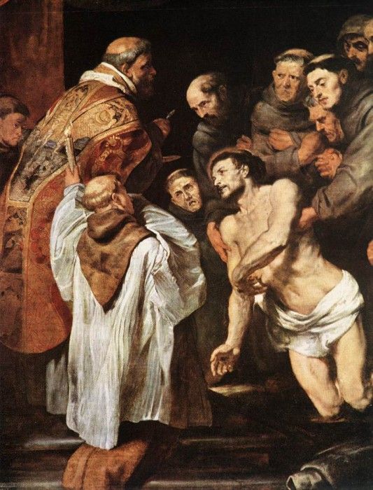 Rubens The Last Communion of St Francis. ,  