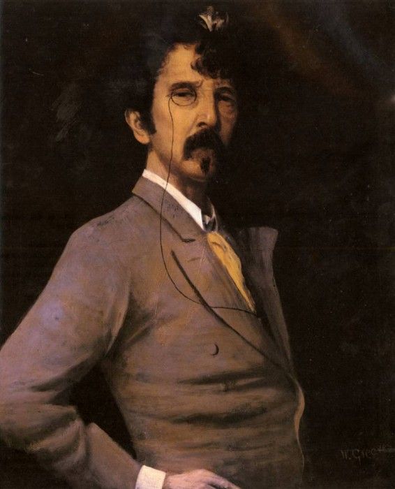 Greaves Walter Portrait Of James abbott McNeill Whistler. , 