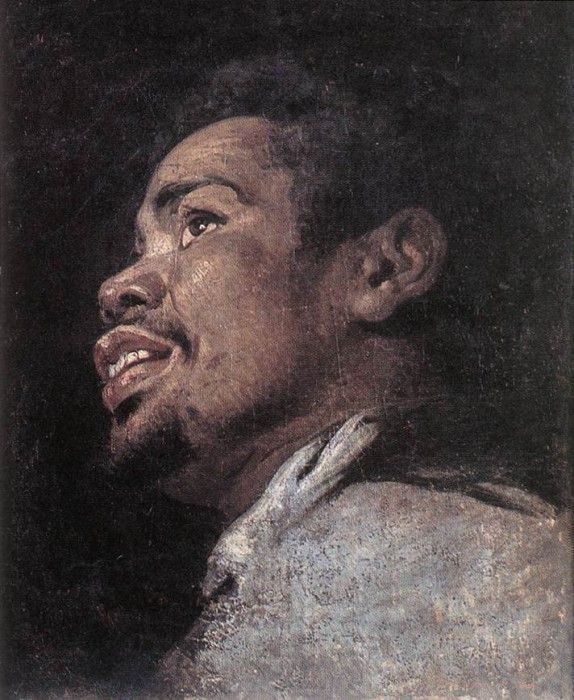 CRAYER Gaspard de Head Study Of A Young Moor. Crayer,  