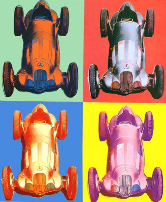 Warhol - Benz Racing Car. , 