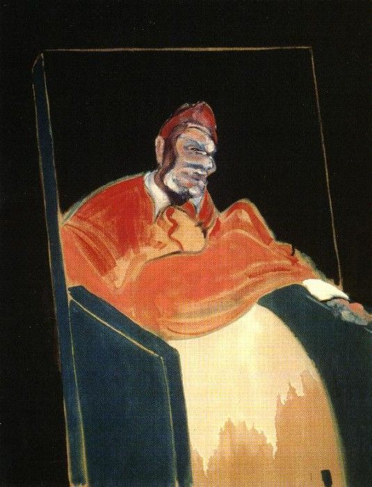 Bacon Study for a Pope VI, 1961. , 