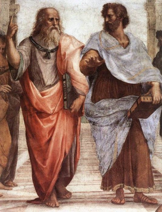 Raphael The School of Athens detail1. 